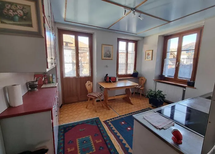 Bright Alpine Duplex With Balcony Views * Glis