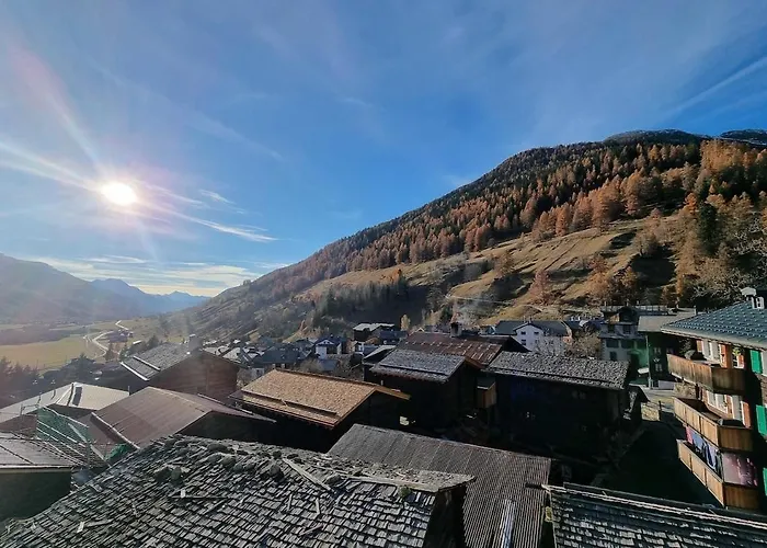 Bright Alpine Duplex With Balcony Views Glis